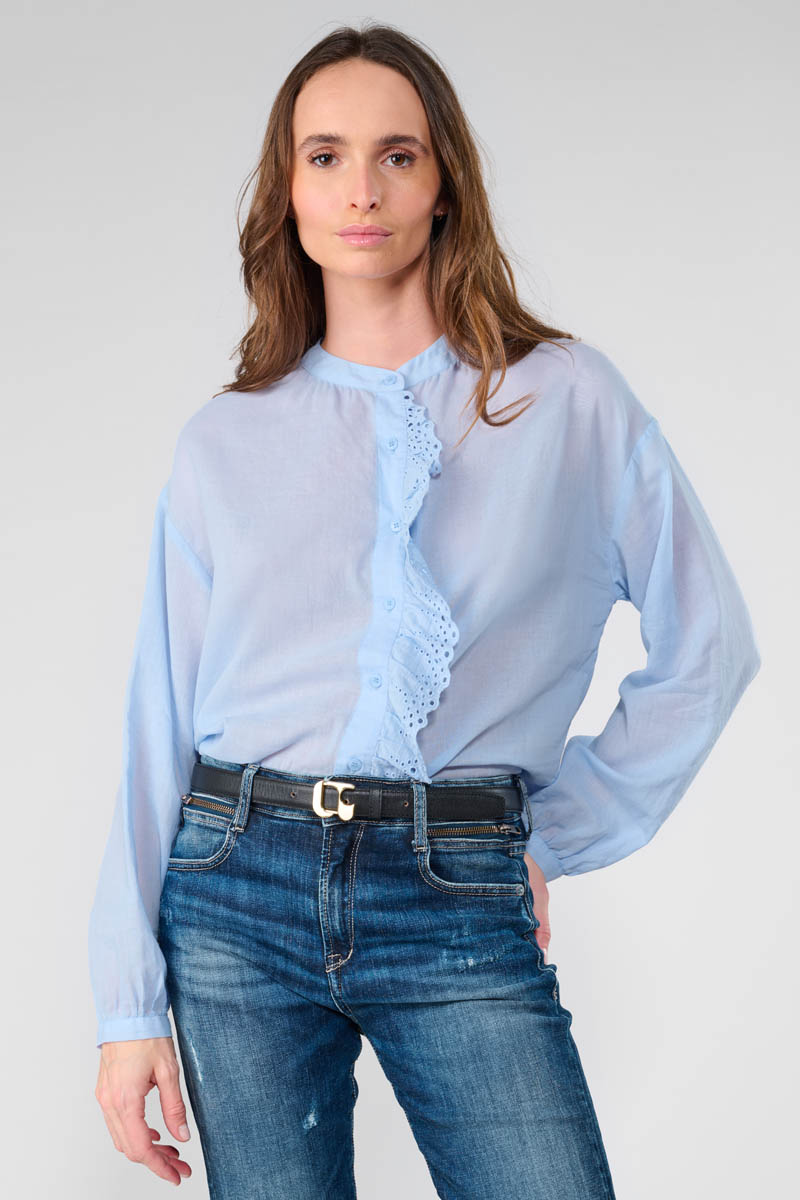 Hemd Aups in blau