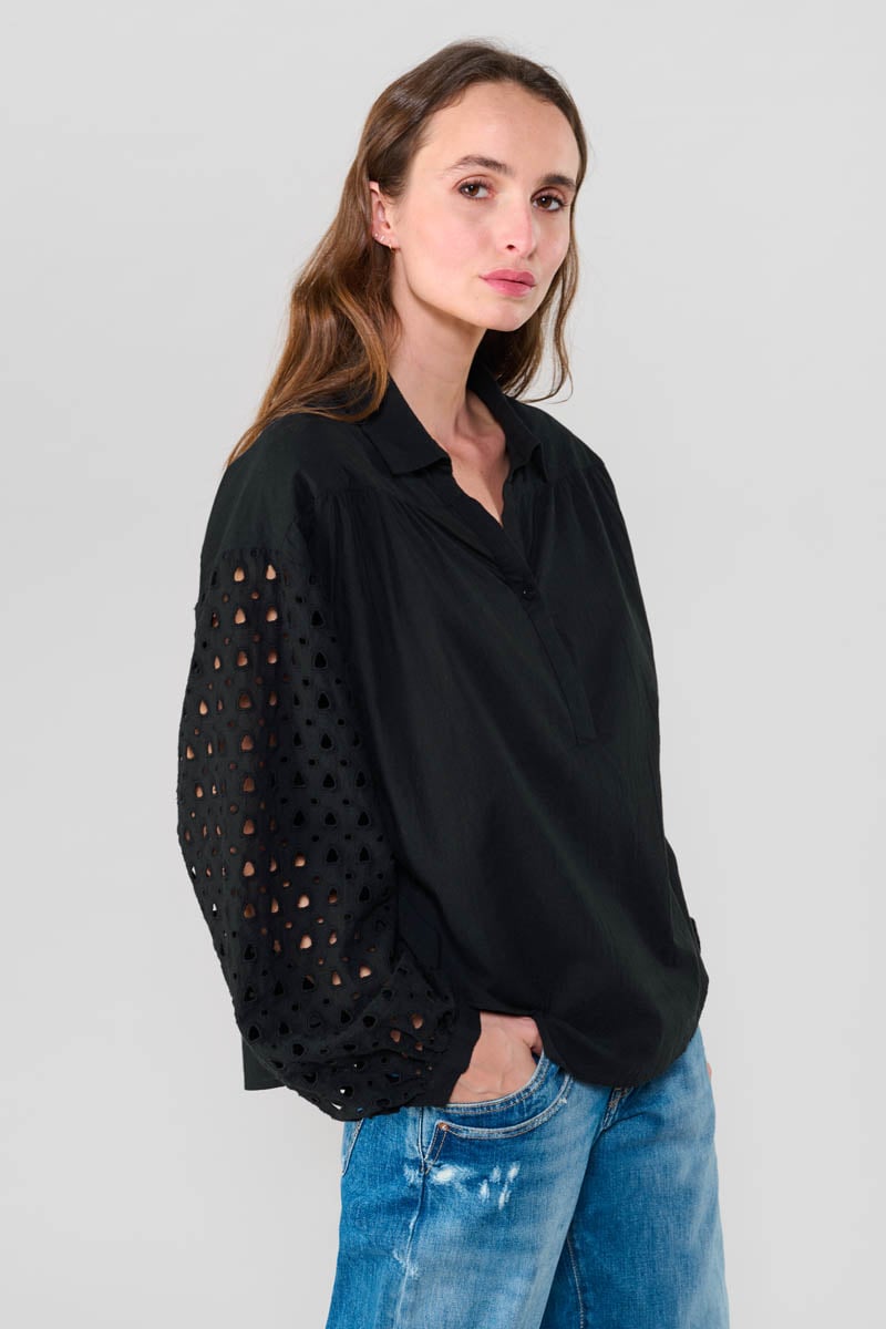 Top Cunca in schwarz