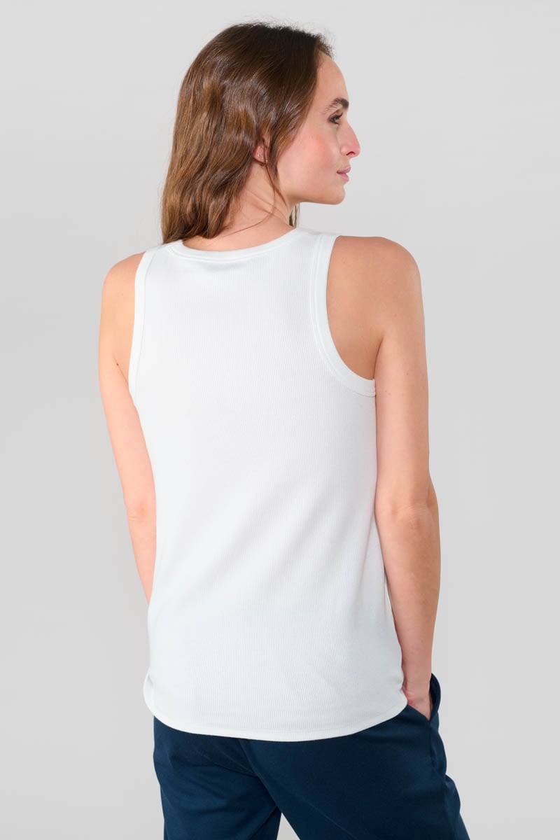 Tanktop Dracofe in weiß