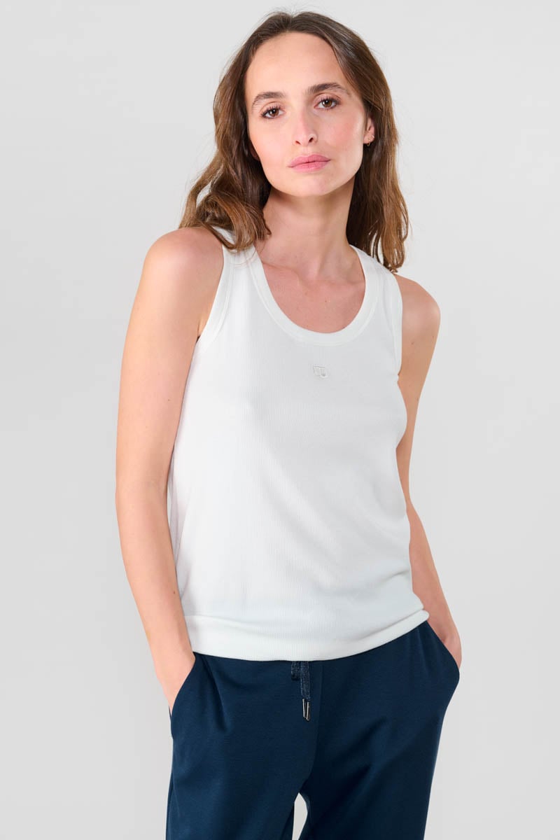 Tanktop Dracofe in weiß