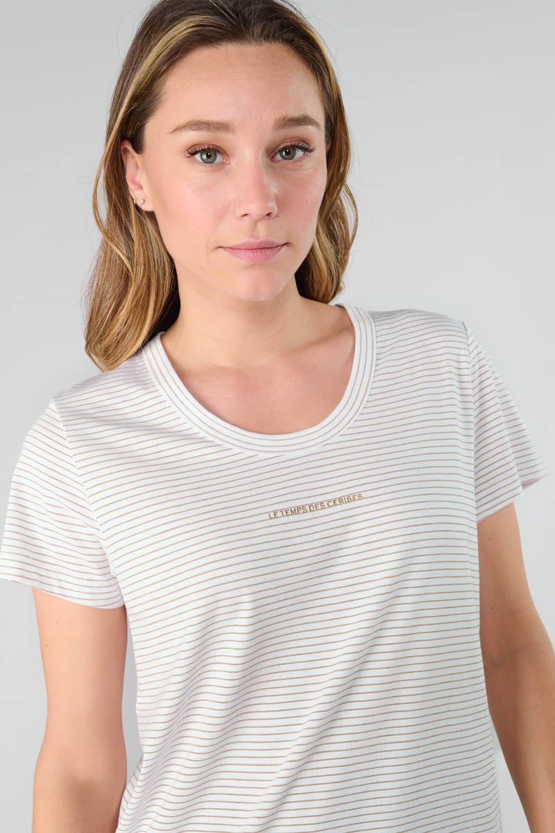 T-shirt Edwige in weiß