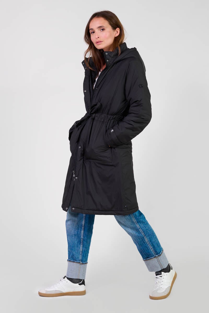 Parka Mendiaun in schwarz
