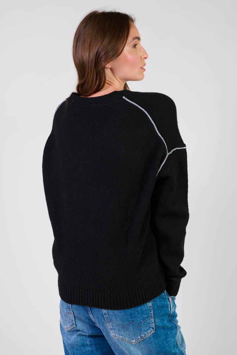 Pullover Sanny in schwarz