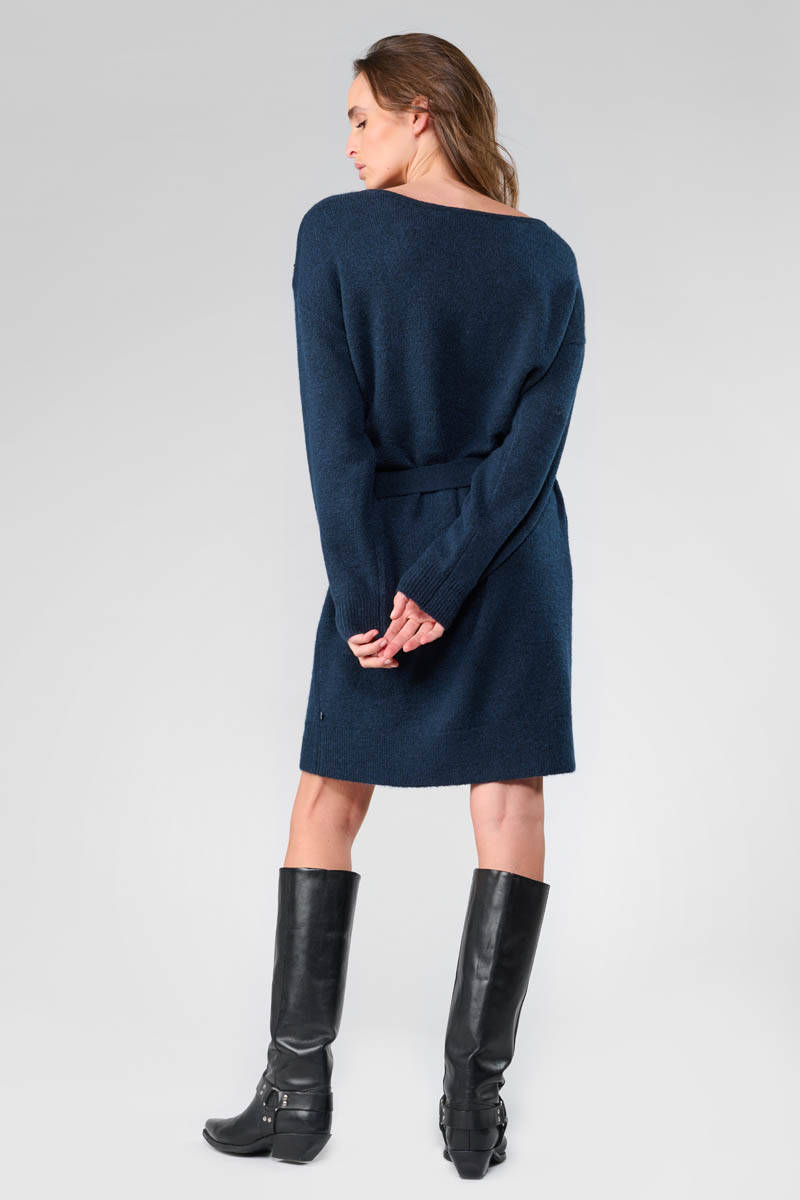 Kleid Tortanq in blau