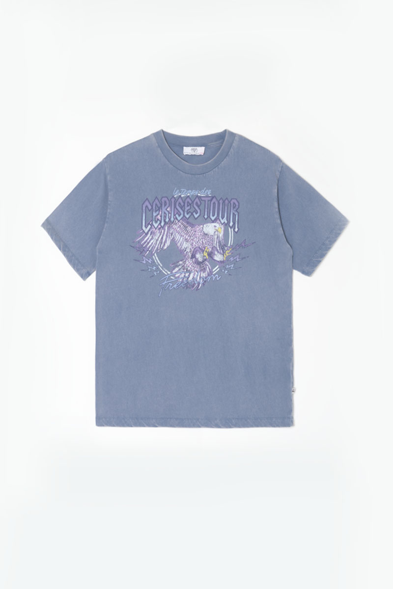 T-shirt Colingi in blau