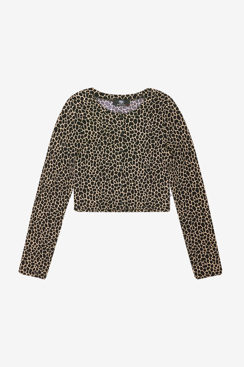 T-shirt Coulagi in schwarz
