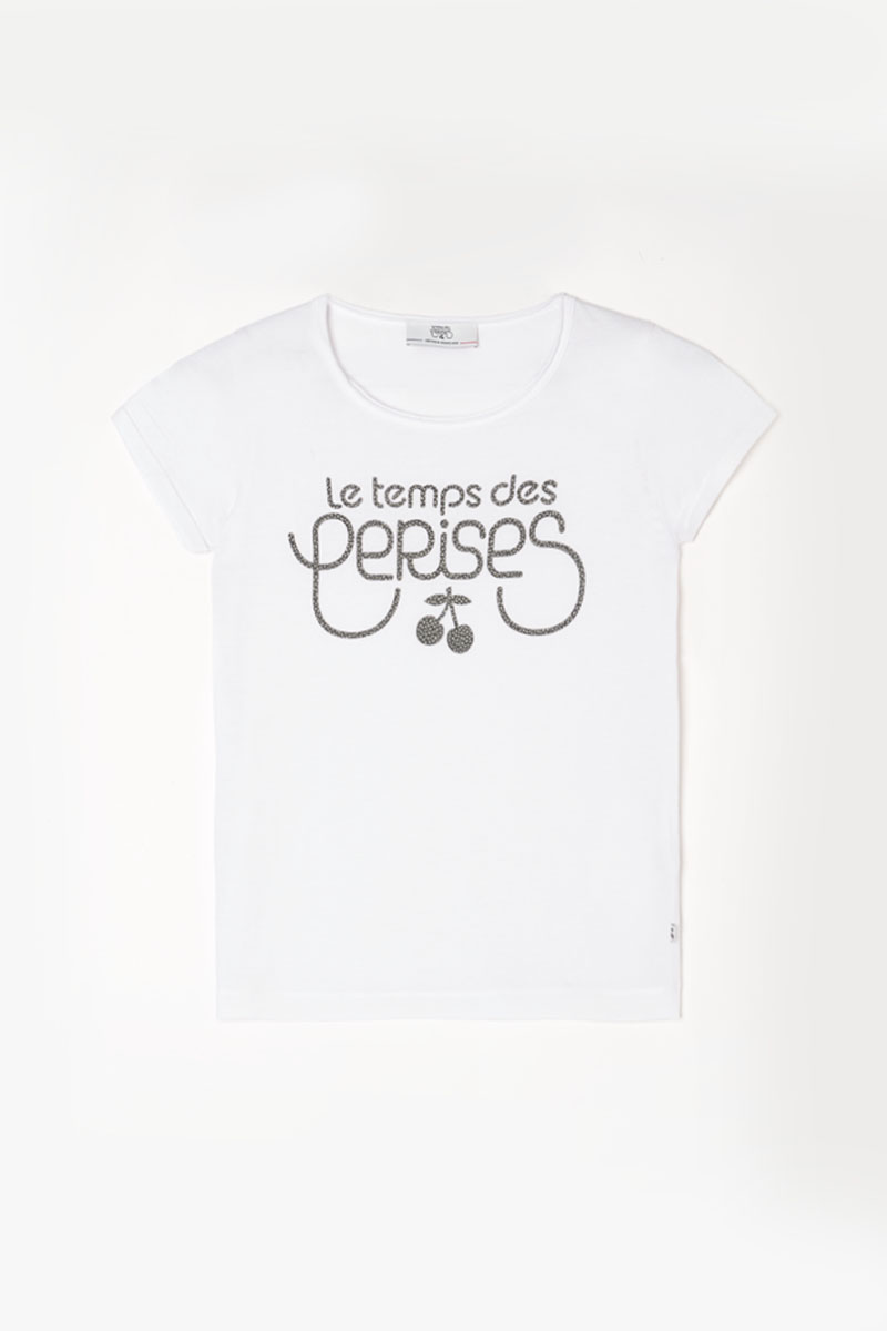 T-shirt Gilliang in weiß