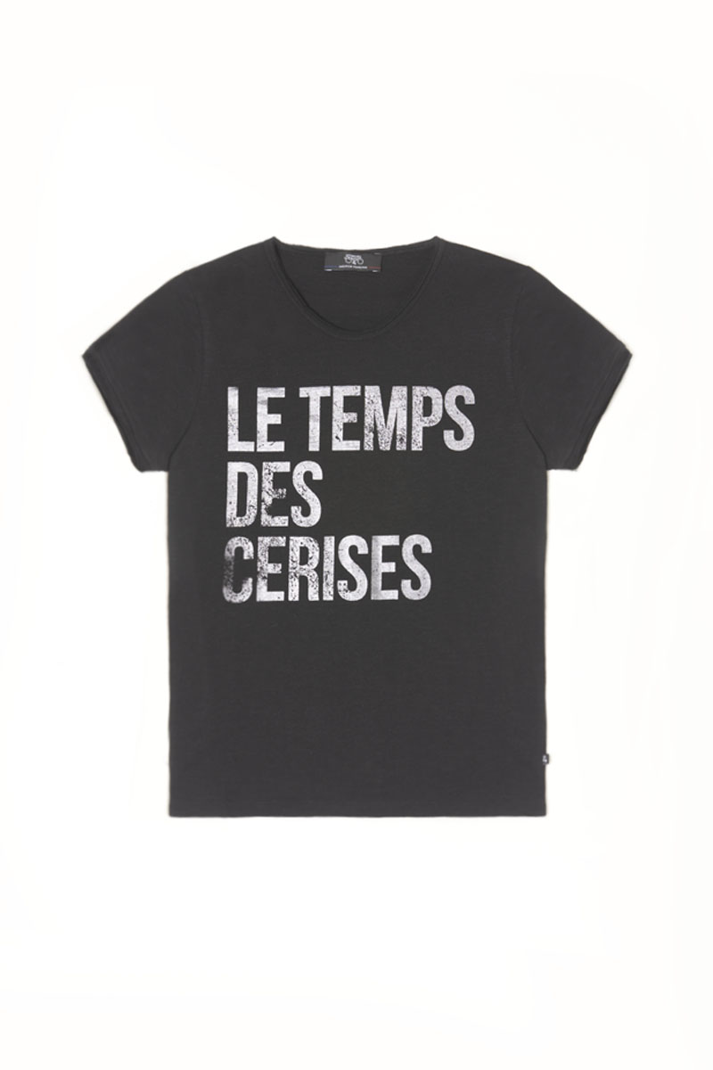 T-shirt Luciusgi in schwarz