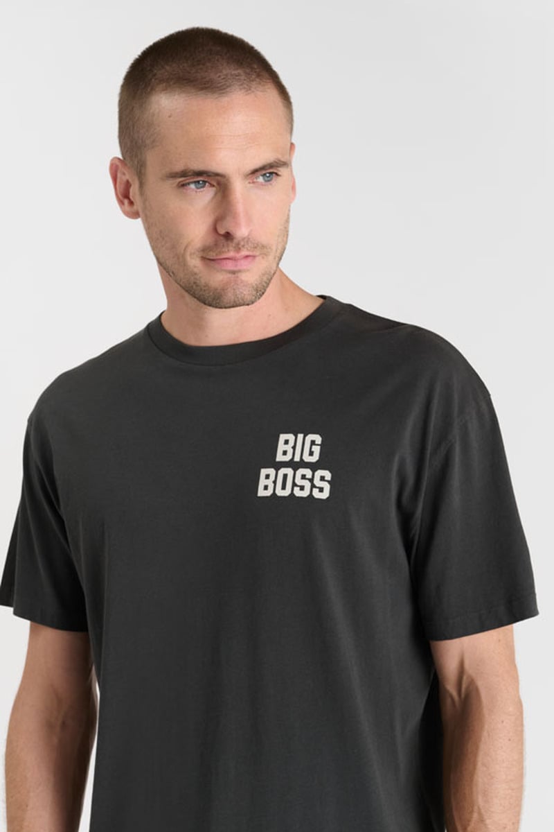 T-shirt Clarkson in blau