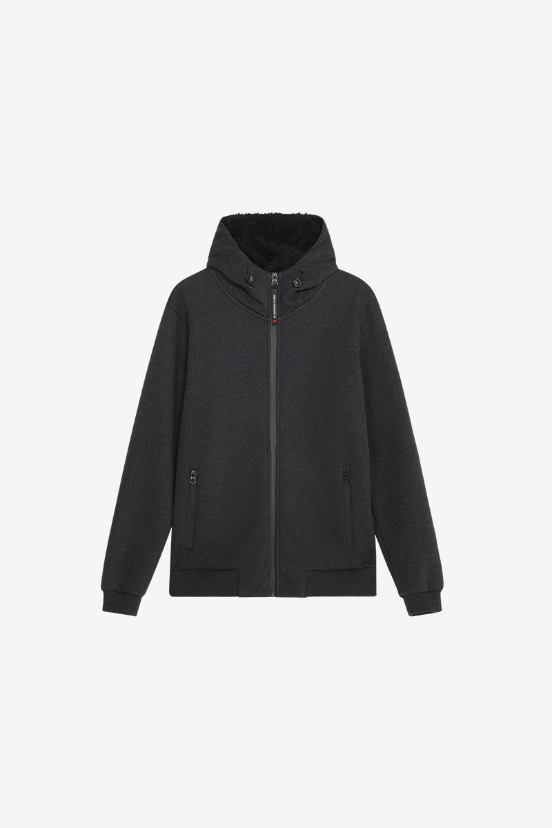 Kapuzen-sweatshirt Disal in grau