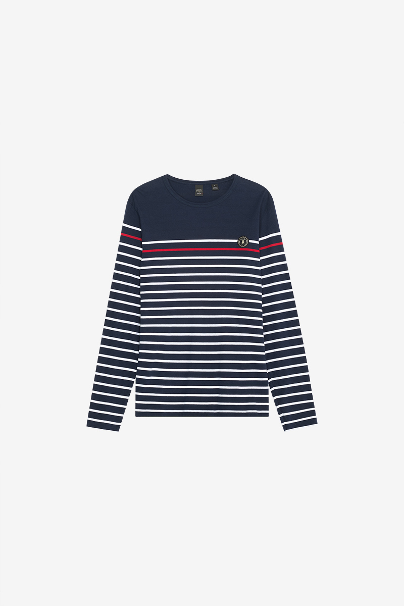 T-shirt Istor in blau