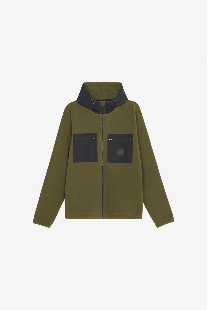 Kapuzen-sweatshirt Mirmon in grün