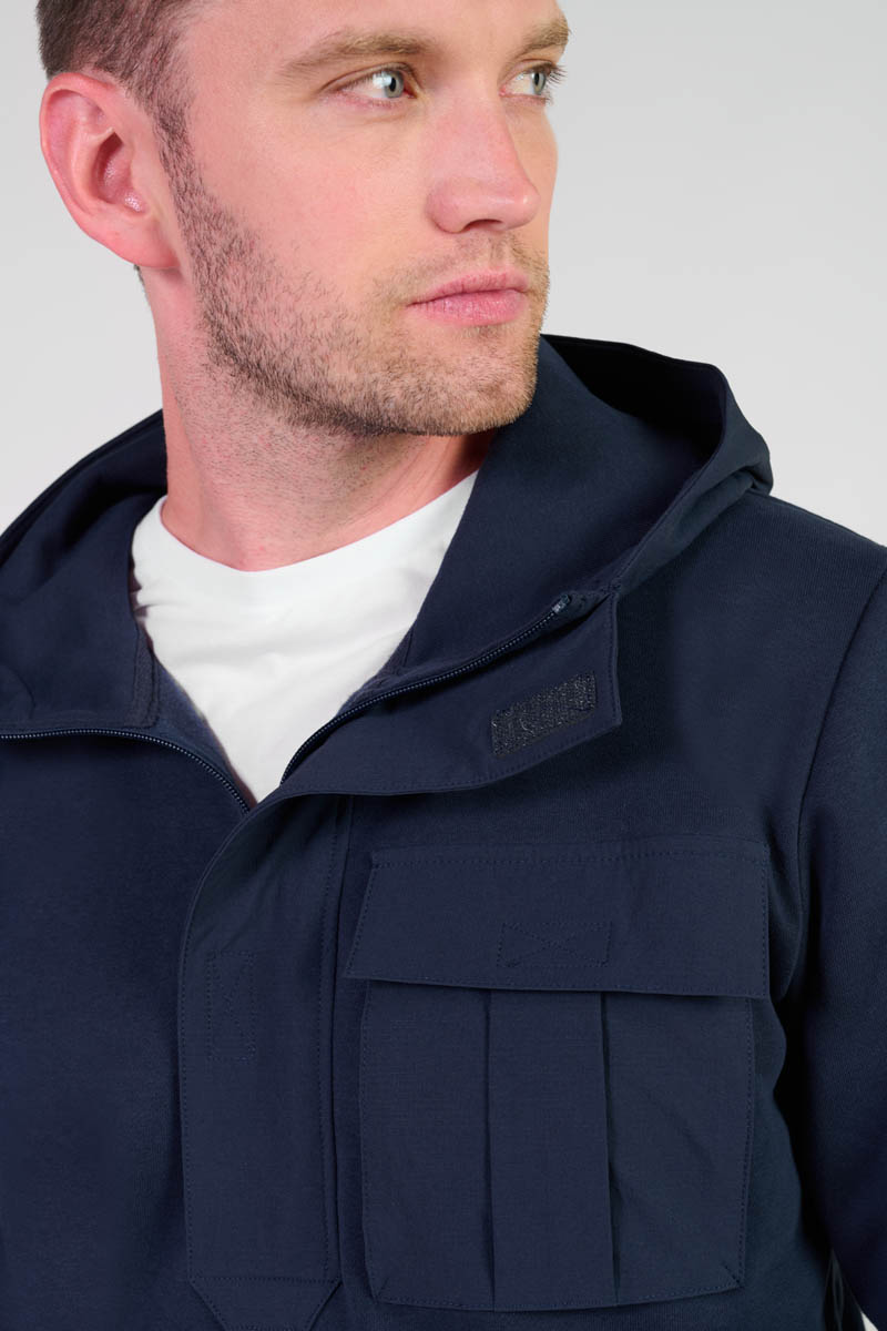Kapuzen-sweatshirt Verodi in schwarz