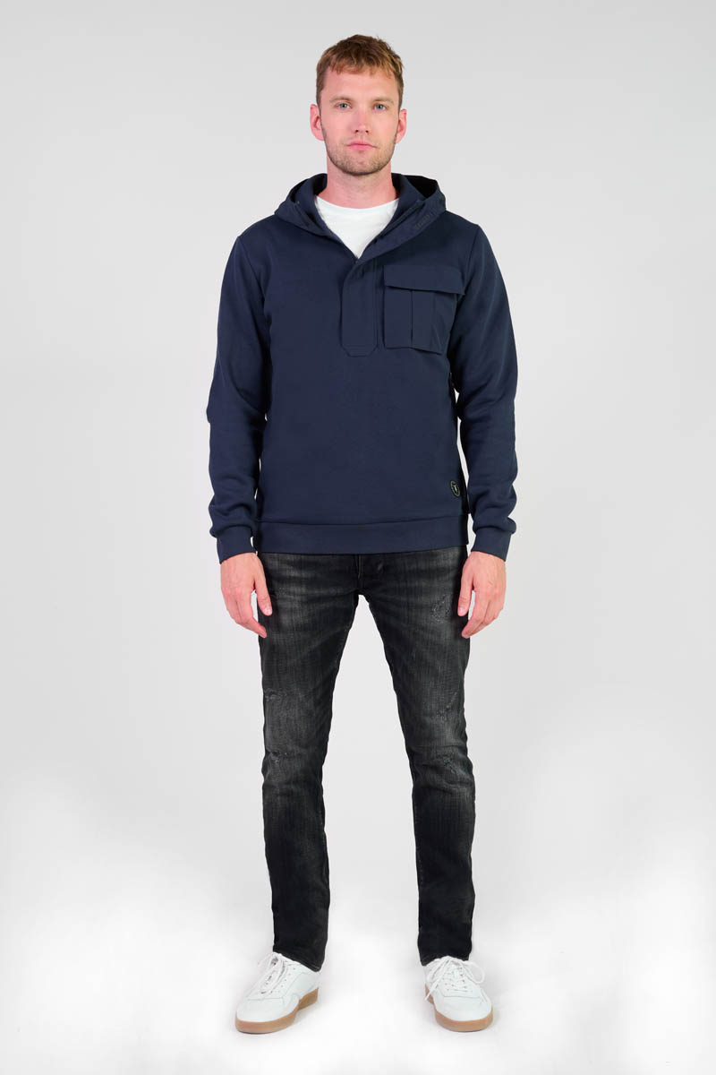 Kapuzen-sweatshirt Verodi in schwarz
