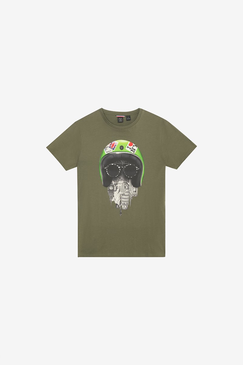 T-shirt Wenby in grün