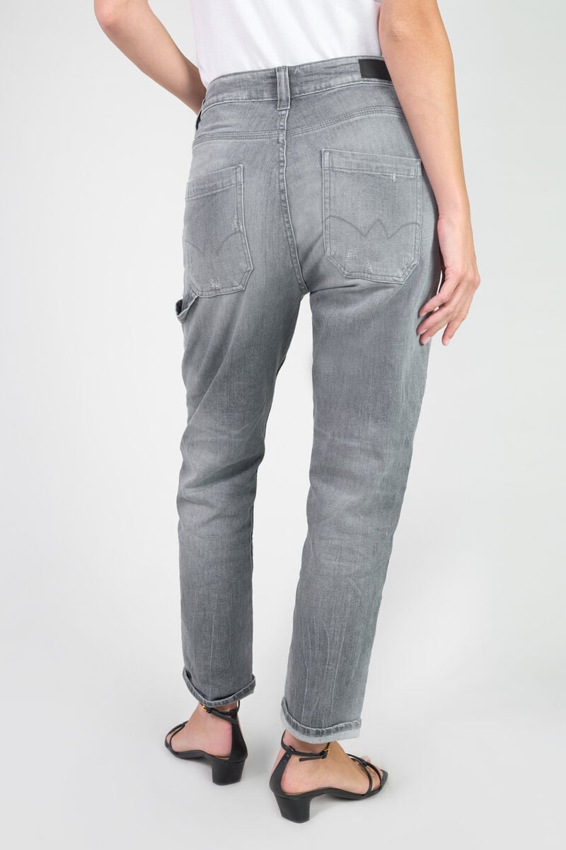Jeans 400/60 girlfriend Union high waist destroy grau Nr.3