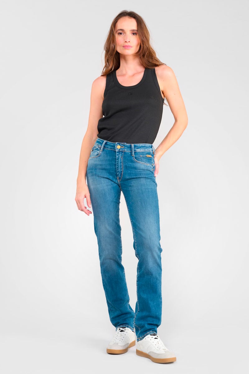 Jeans pulp regular Chic high waist blau Nr.3