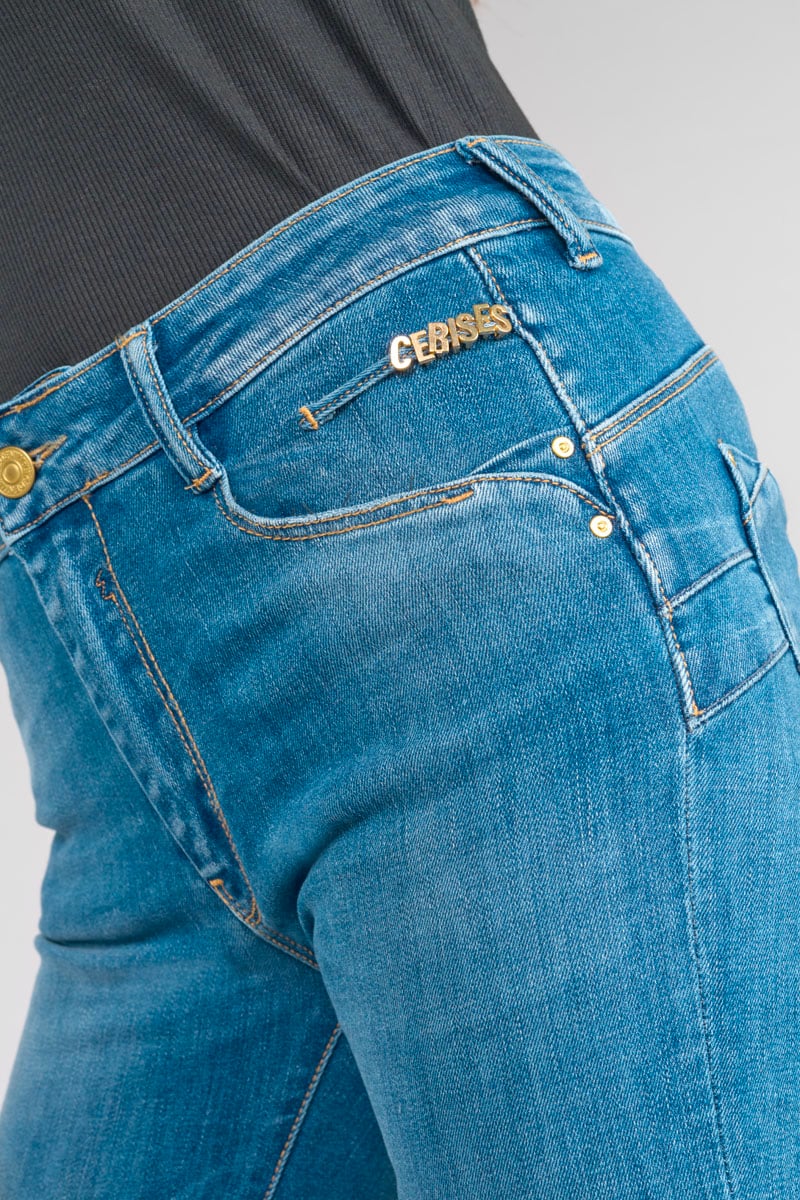 Jeans pulp regular Chic high waist blau Nr.3