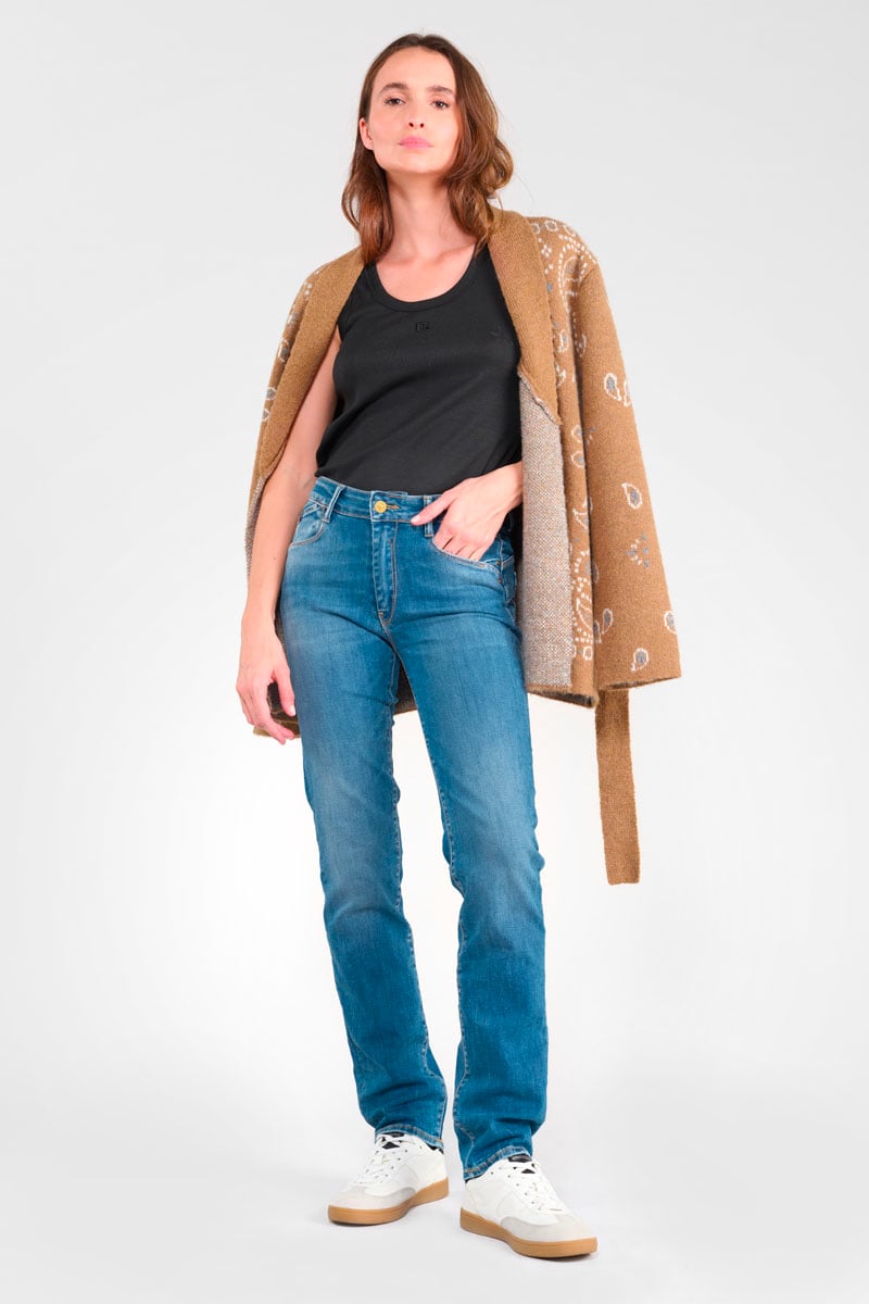 Jeans pulp regular Chic high waist blau Nr.3