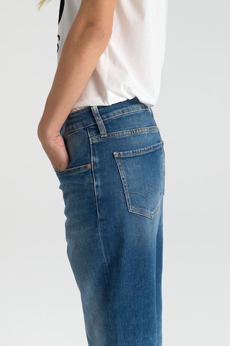 Jeans loose Cosy 7/8 blau Nr.4