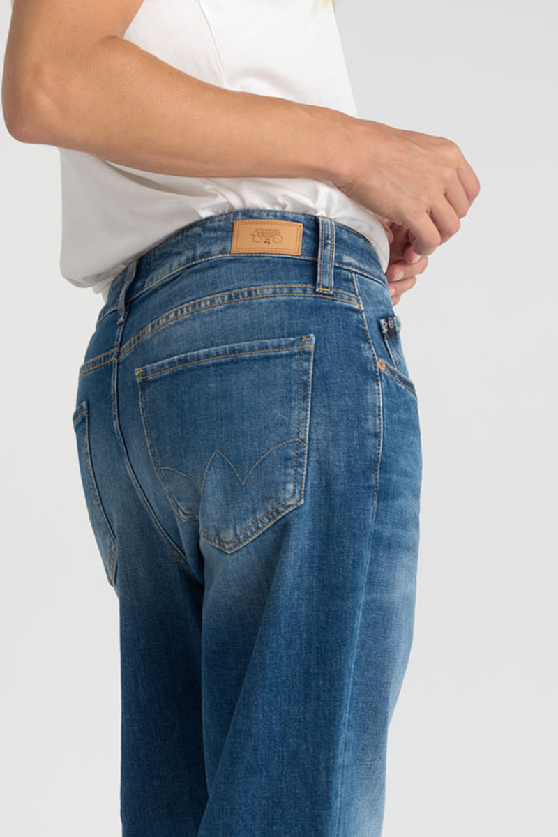 Jeans loose Cosy 7/8 blau Nr.4