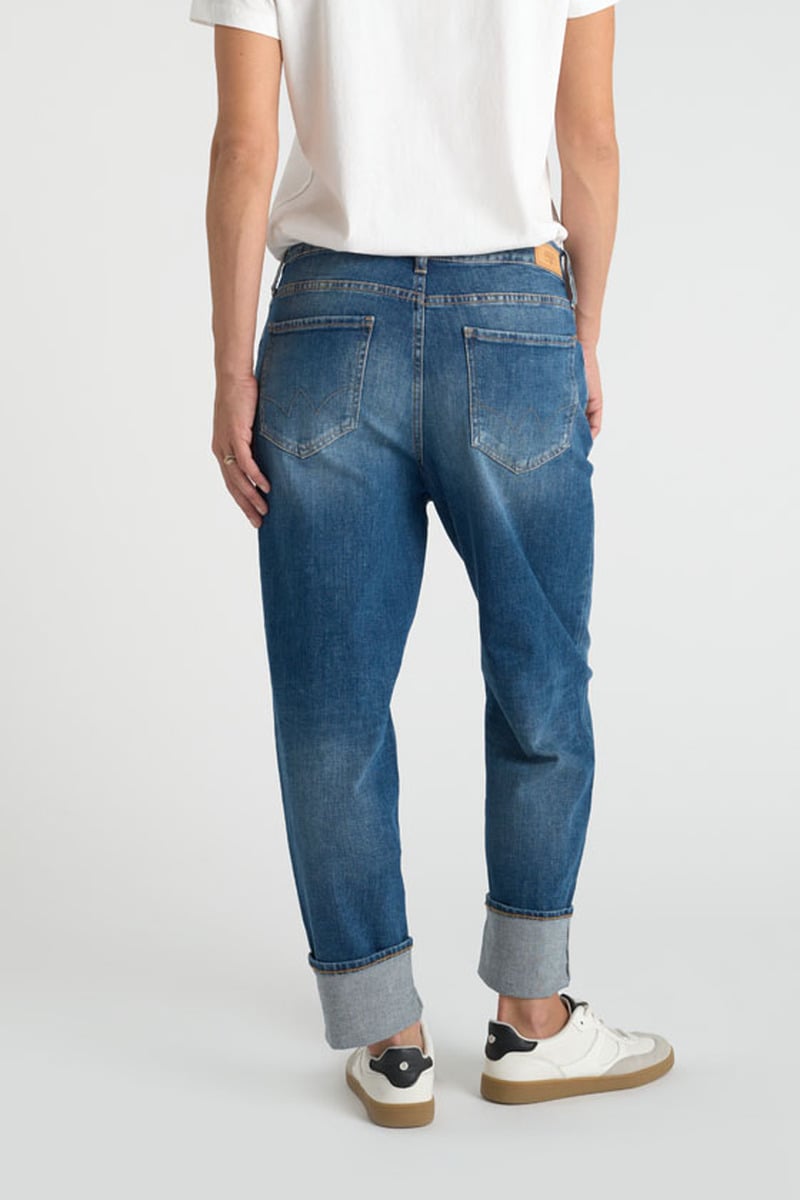 Jeans loose Cosy 7/8 blau Nr.4