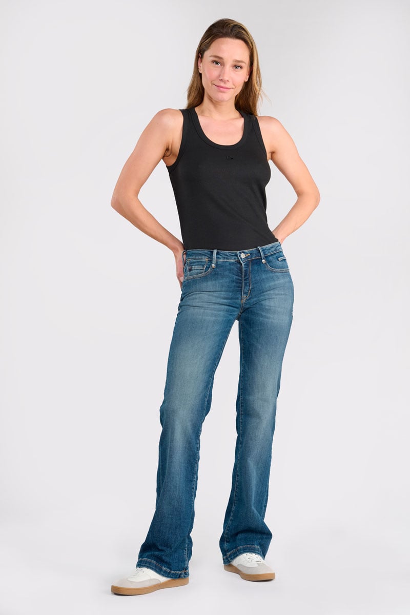 Jeans flare Davao blau Nr.4