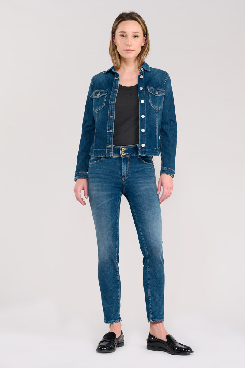 Jeans ultra pulp slim Nido high waist 7/8 blau Nr.3