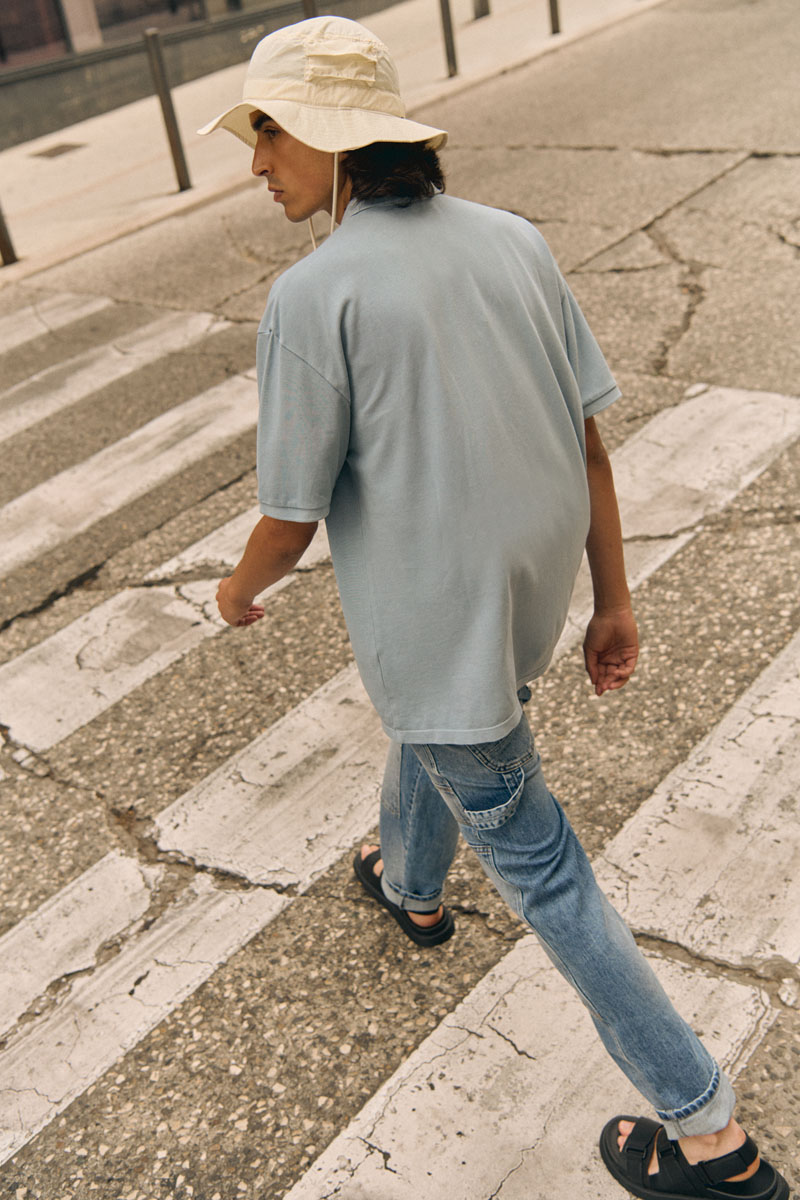 Jeans blau Kobe Japan Rags