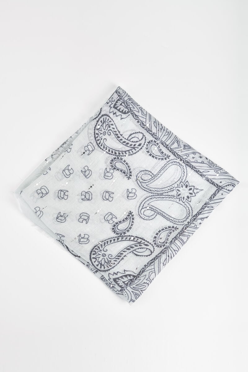 Tuch Bandana in weiß