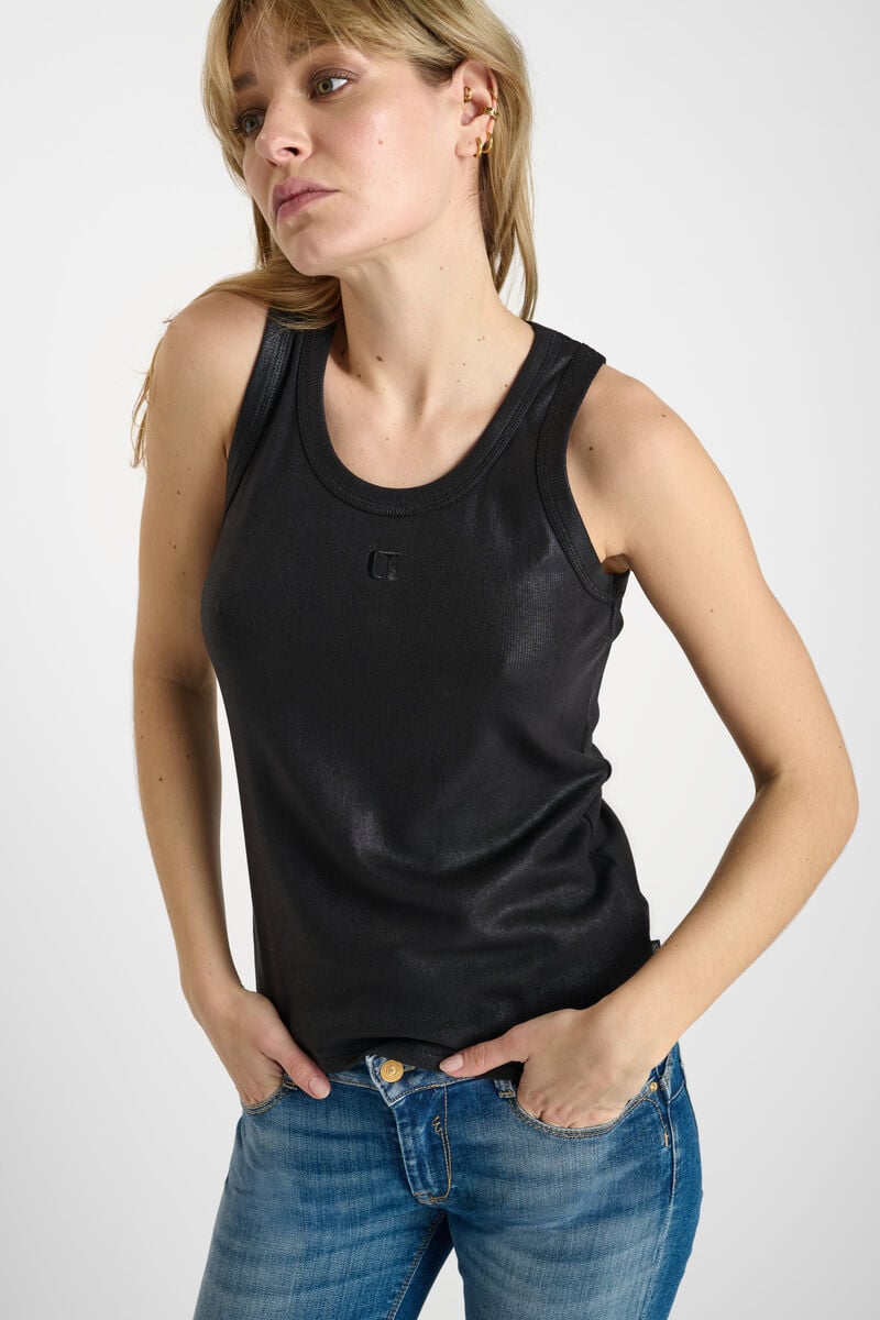 Tanktop Miga in schwarz