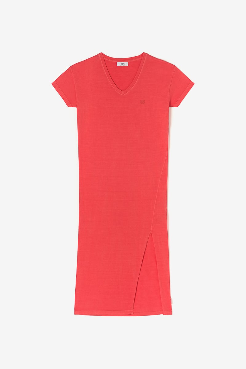 Langes kleid Rojo