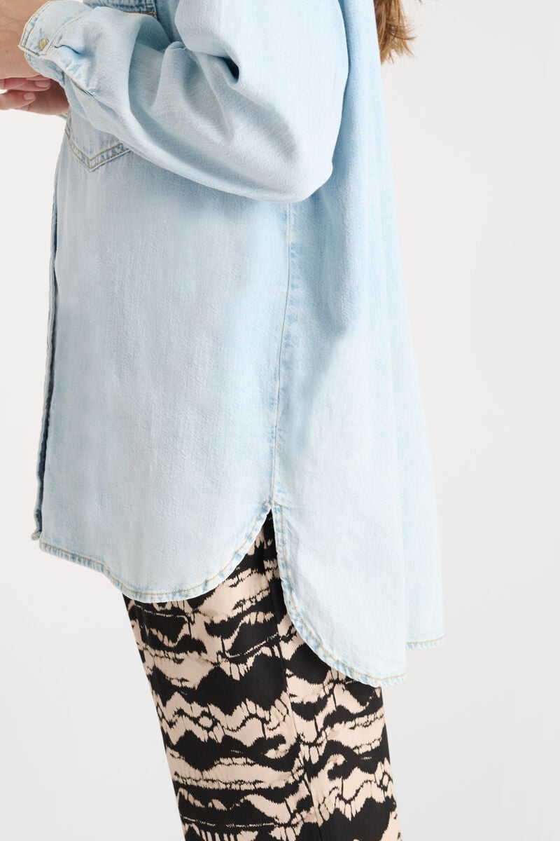 Hemd Tulipe in blau