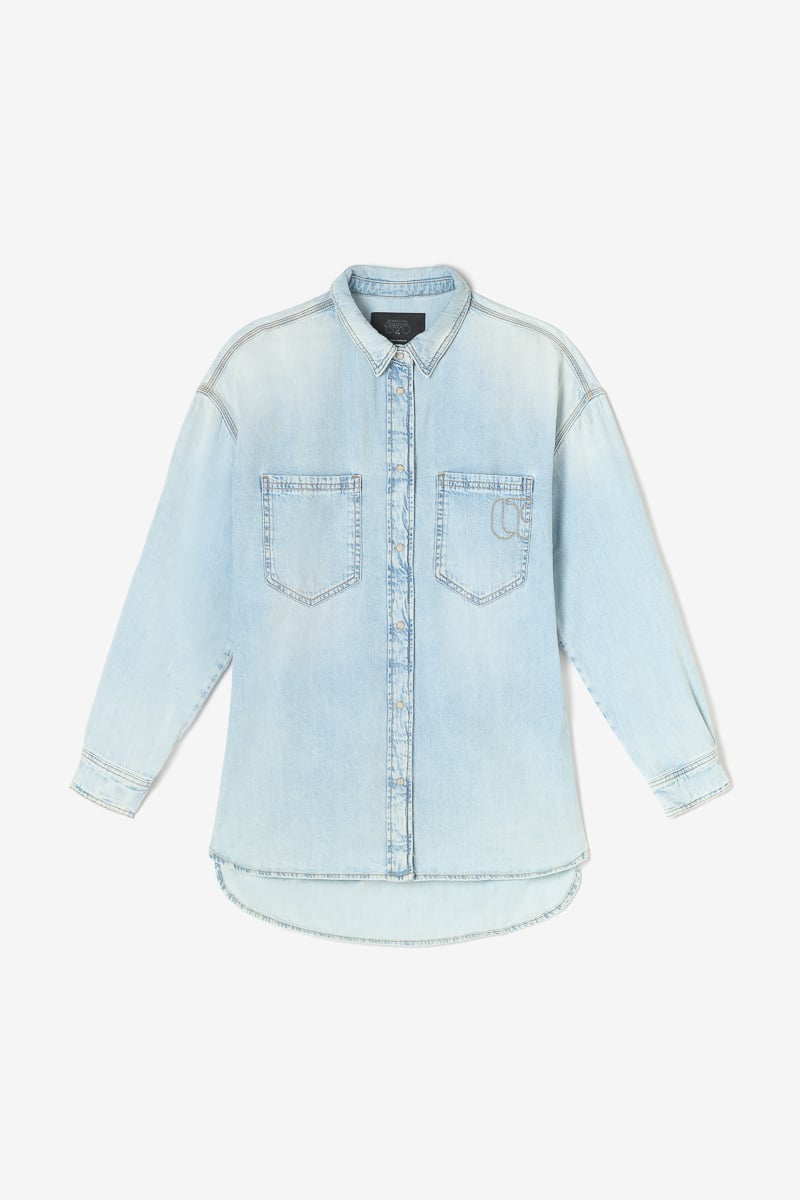 Hemd Tulipe in blau
