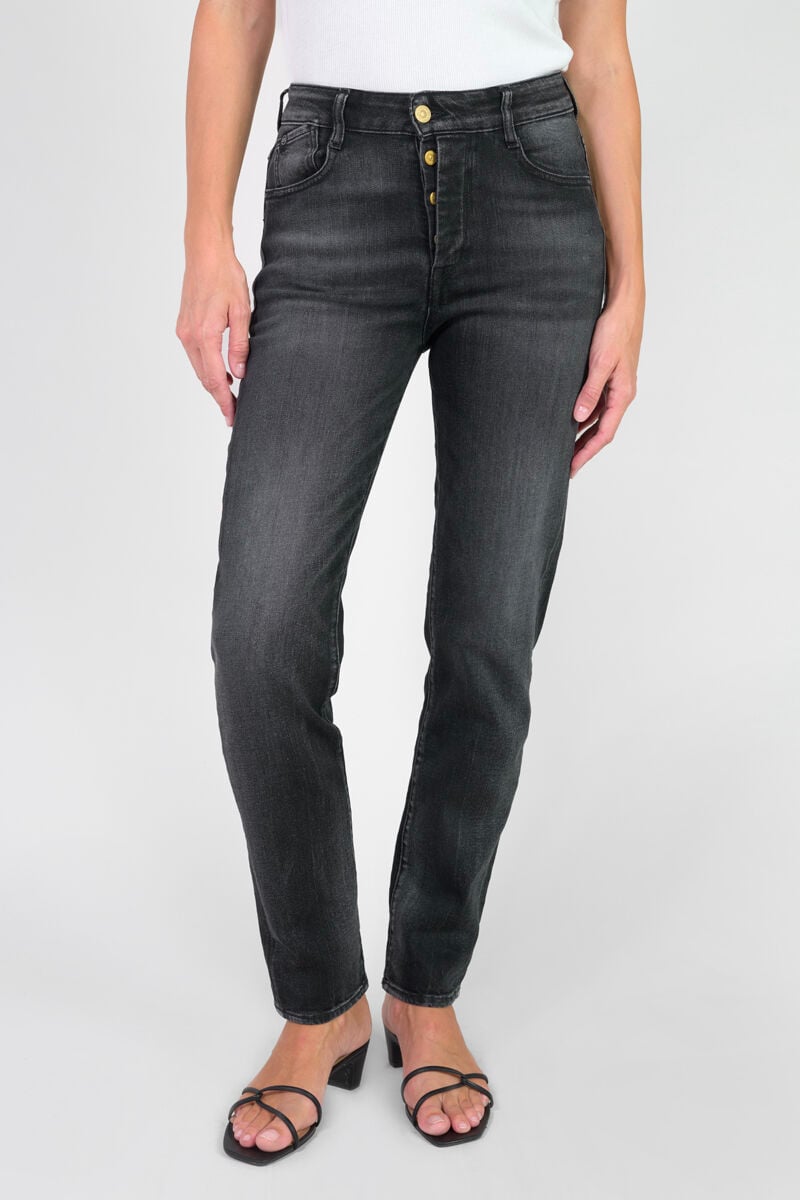 Jeans 400/17 mom Bambo high waist 7/8 schwarz Nr.1