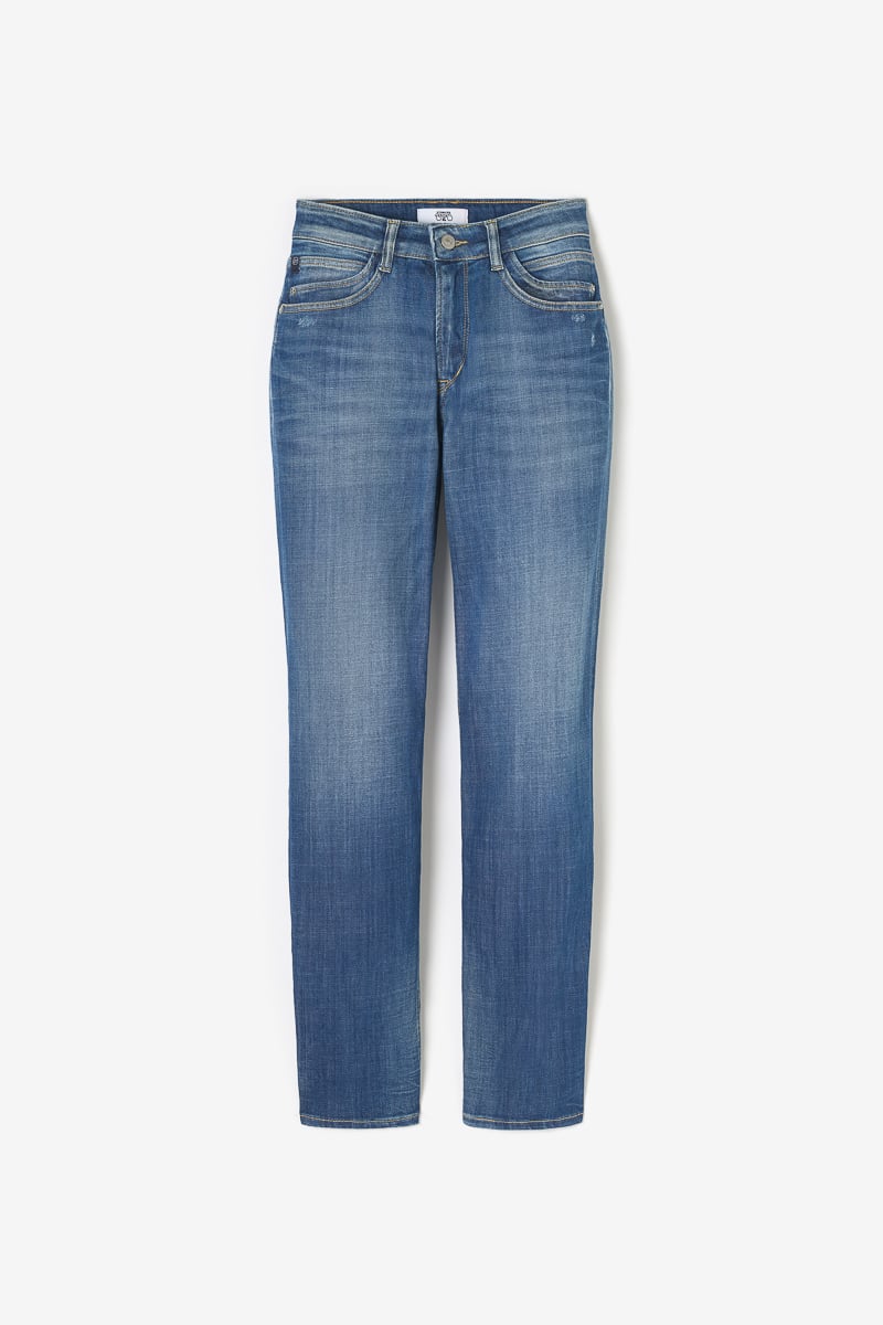 Jeans 400/17 mom Binh high waist 7/8 destroy blau Nr.3