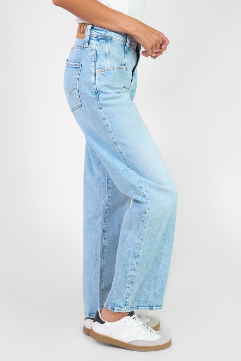 Jeans 400/28 wide leg Nag High Waist blau N°5
