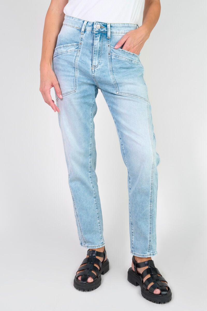 Jeans 400/60 girlfriend Union high waist blau Nr.5
