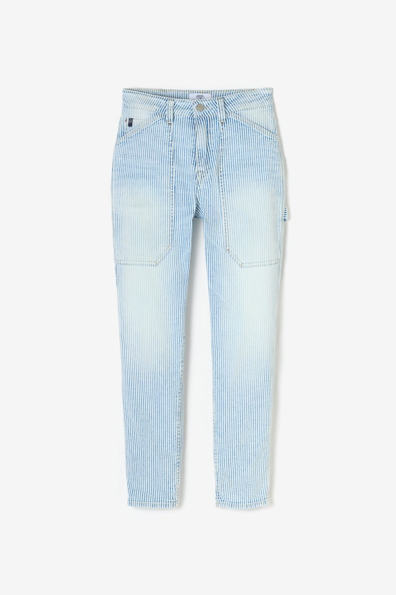 Jeans 400/60 girlfriend Union High Waist blau