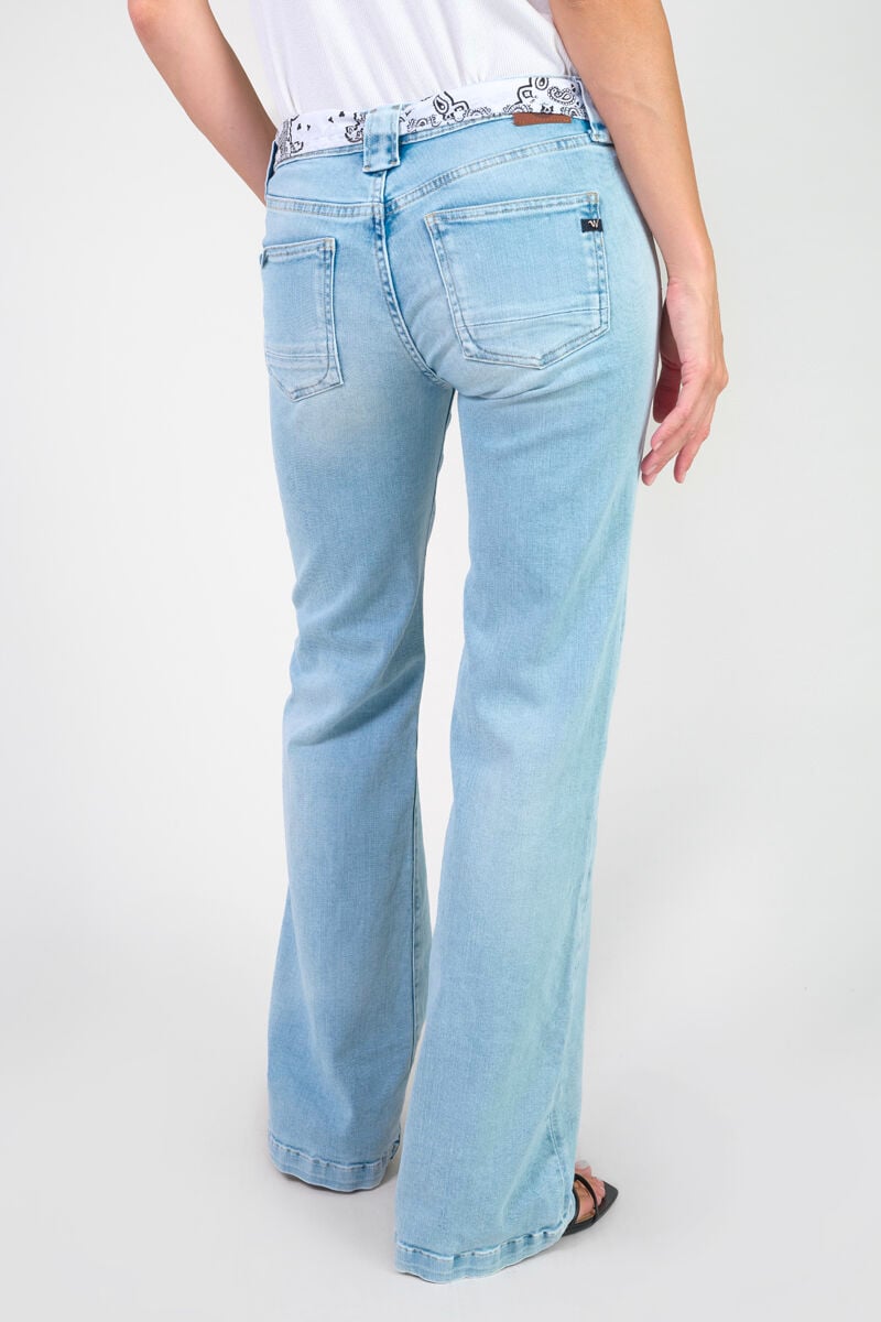 Jeans flare blau Nr.5
