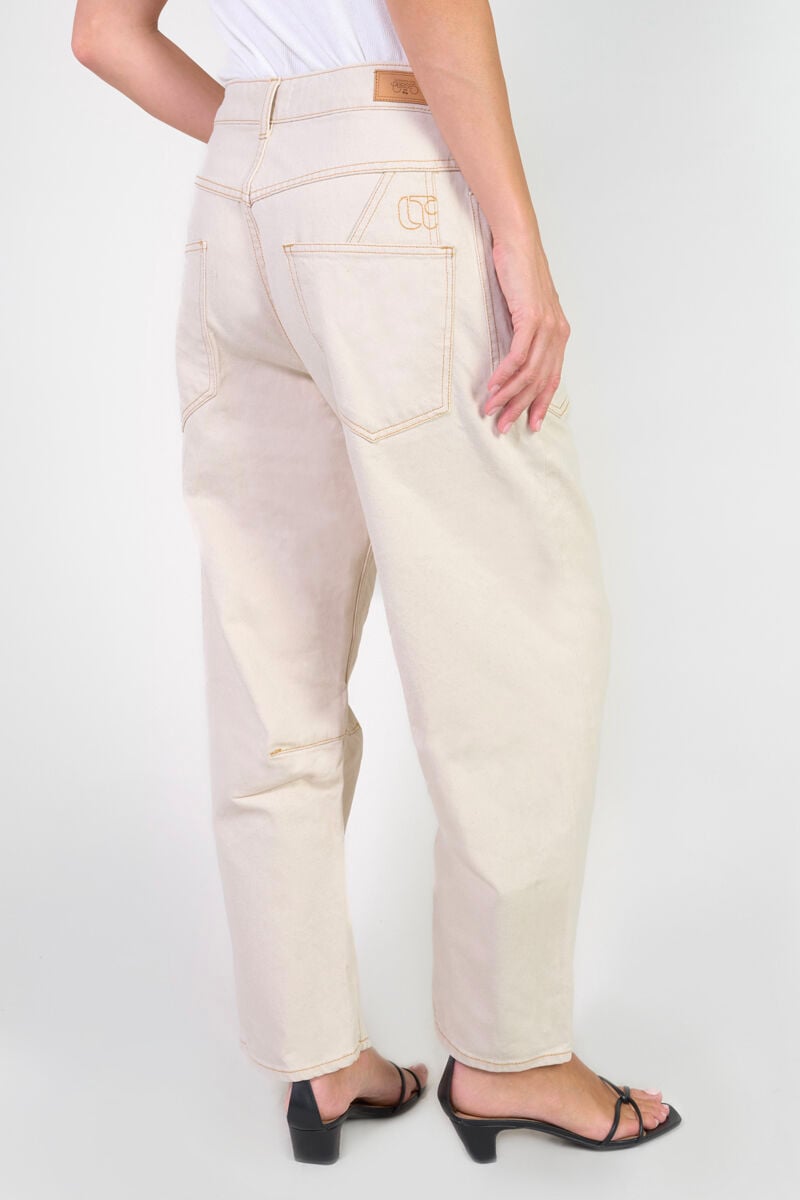 Jeans balloon Madie High Waist ecru
