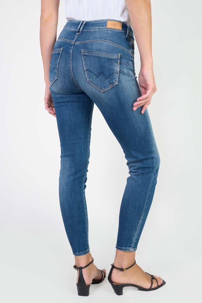 Jeans pulp slim Pefki high waist 7/8 blau Nr.3