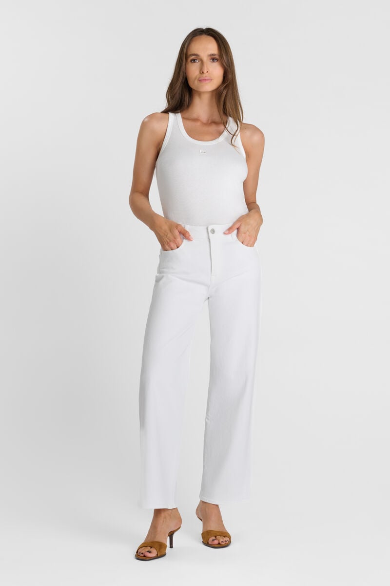 Jeans pulp wide leg weiß