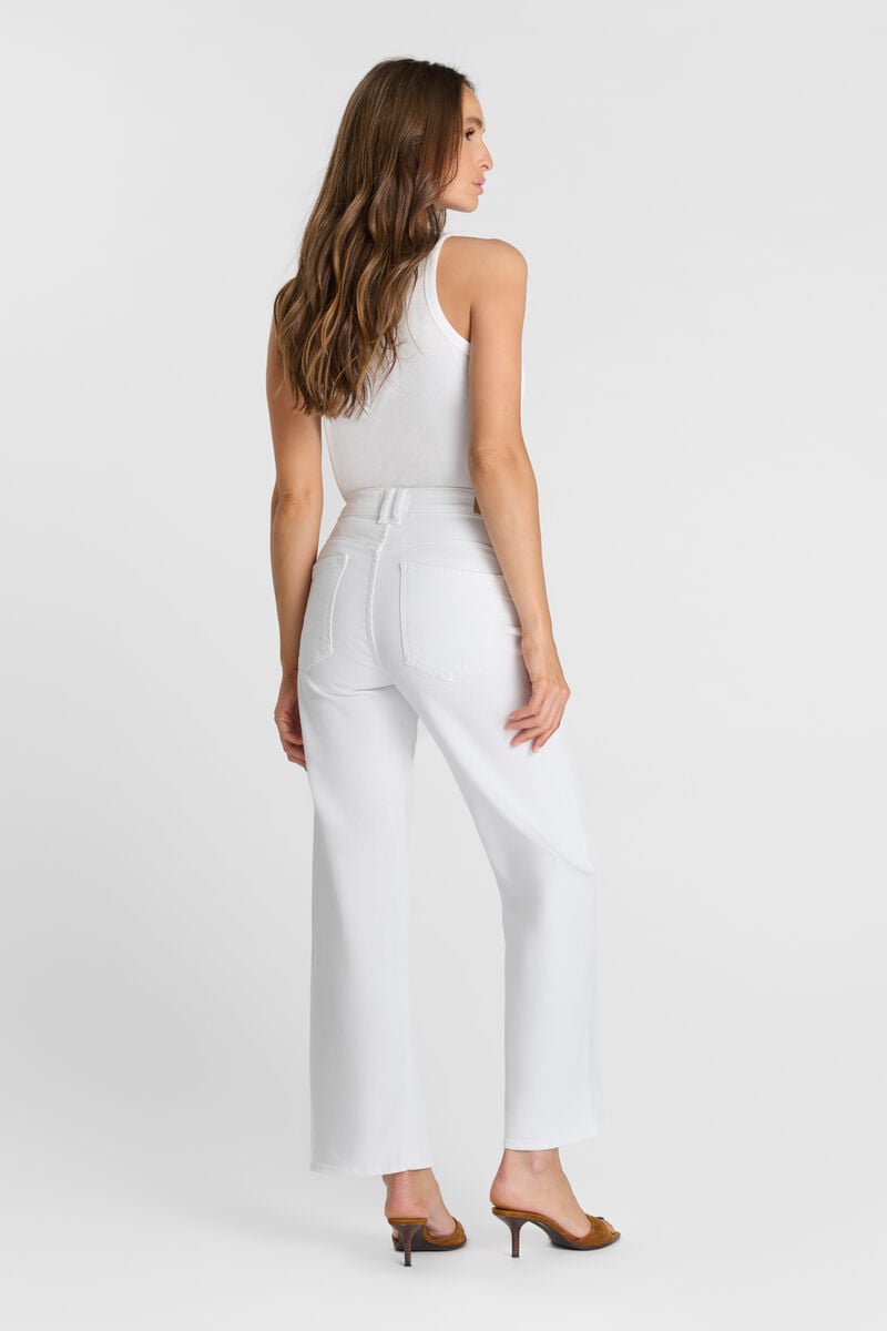 Jeans pulp wide leg weiß
