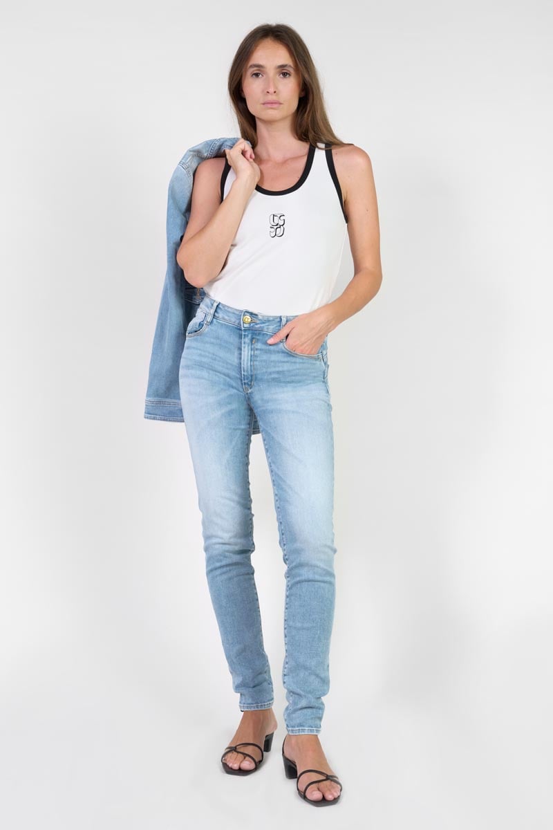 Jeans pulp slim Basic high waist blau Nr.5