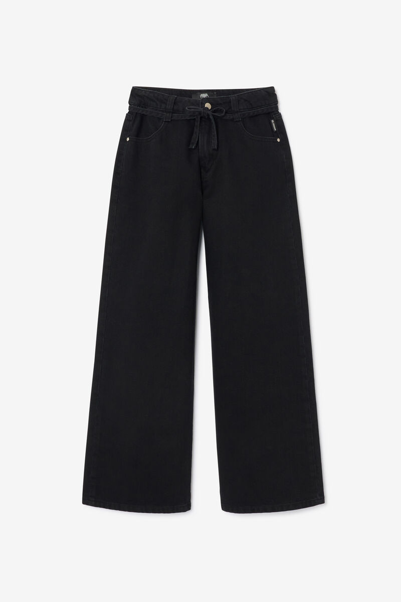 Jeans wide leg Alexgi high waist schwarz Nr.0