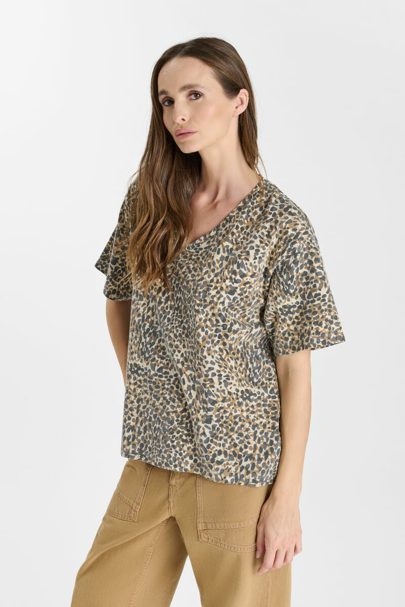 T-shirt Catlyn in braun