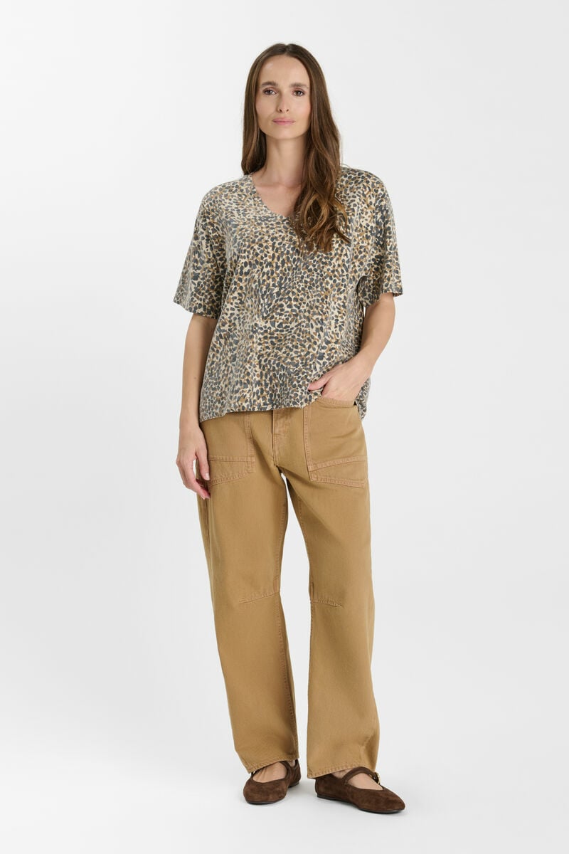 T-shirt Catlyn in braun
