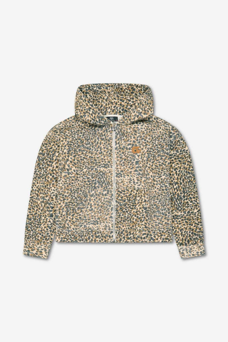 Kapuzen-sweatshirt Pamela in braun