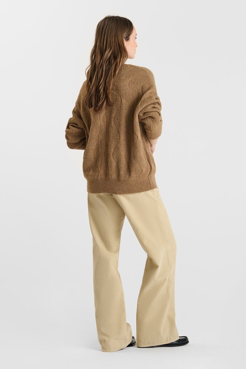 Pullover Zelena